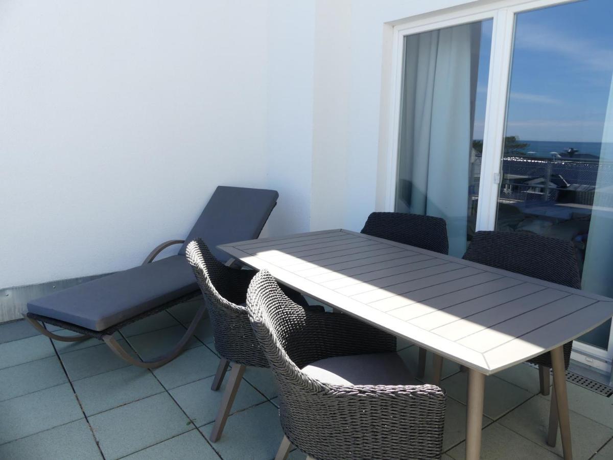 Strandnahe Fewos Mit Meerblick Und Dachterrasse, Residenz Bel Vital - Kategorie E Binz Cameră foto