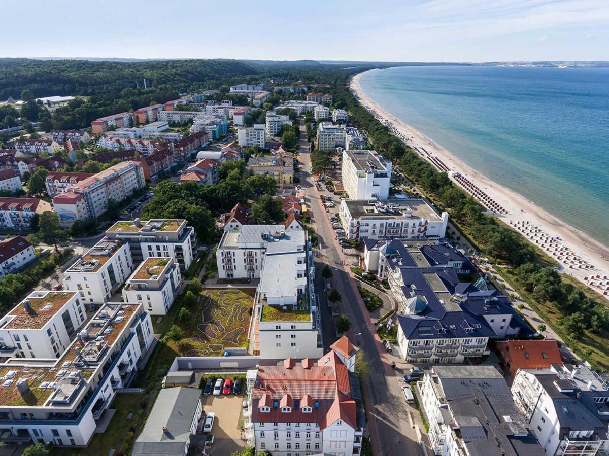Strandnahe Fewos Mit Meerblick Und Dachterrasse, Residenz Bel Vital - Kategorie E Binz Exterior foto