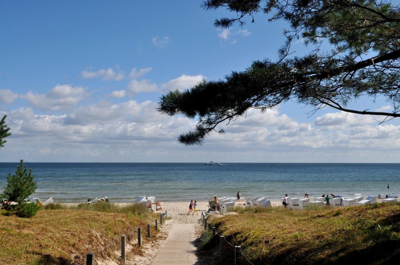 Strandnahe Fewos Mit Meerblick Und Dachterrasse, Residenz Bel Vital - Kategorie E Binz Exterior foto