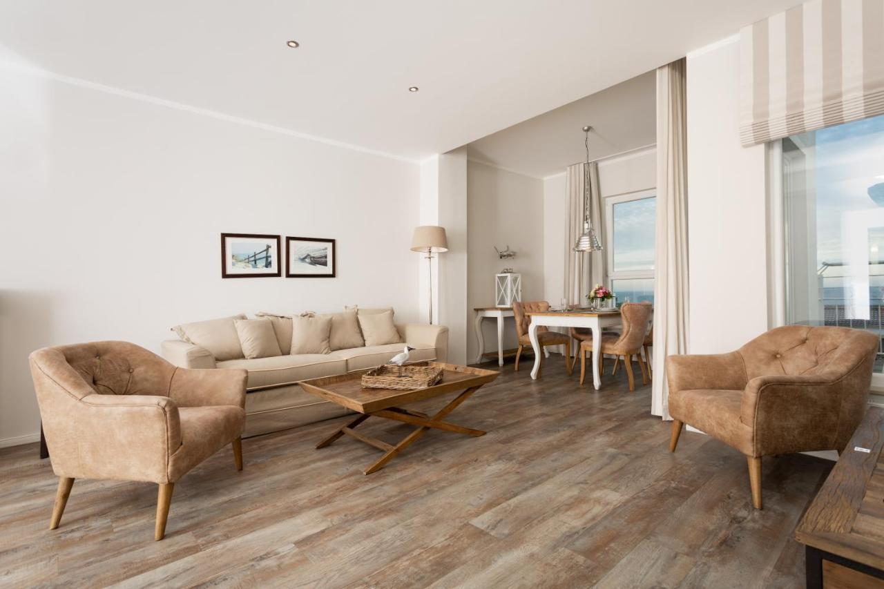 Strandnahe Fewos Mit Meerblick Und Dachterrasse, Residenz Bel Vital - Kategorie E Binz Cameră foto