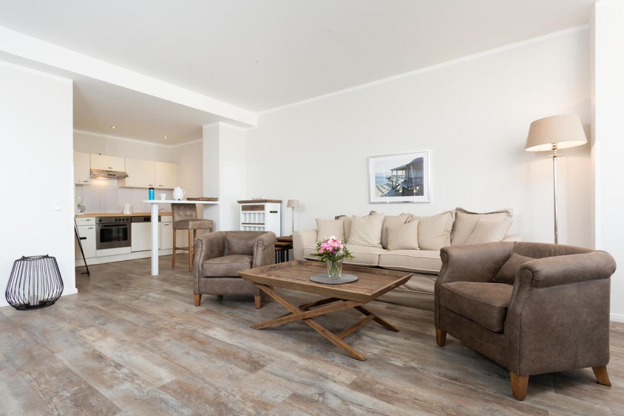 Strandnahe Fewos Mit Meerblick Und Dachterrasse, Residenz Bel Vital - Kategorie E Binz Cameră foto
