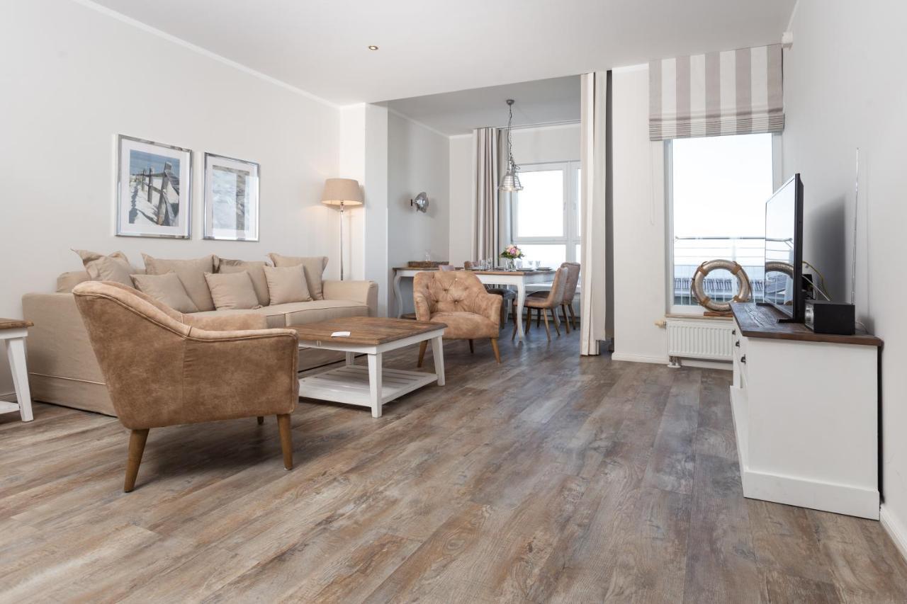 Strandnahe Fewos Mit Meerblick Und Dachterrasse, Residenz Bel Vital - Kategorie E Binz Cameră foto
