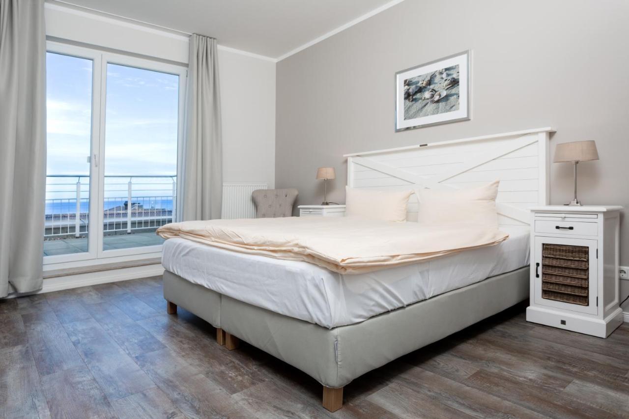 Strandnahe Fewos Mit Meerblick Und Dachterrasse, Residenz Bel Vital - Kategorie E Binz Cameră foto