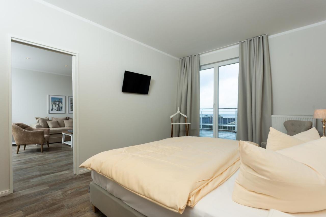 Strandnahe Fewos Mit Meerblick Und Dachterrasse, Residenz Bel Vital - Kategorie E Binz Cameră foto
